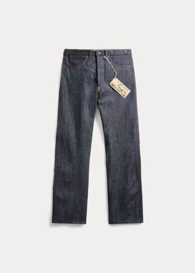 Calças De Ganga Ralph Lauren Limited-Edition Selvedge Homem 53980-DHJM